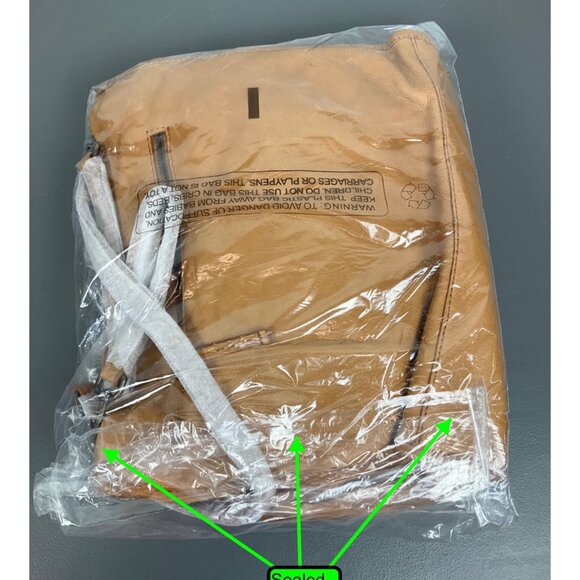 American Leather Co. Lenox Satchel - Cafe Latte, Genuine Leather Handbag for Wom - Picture 3 of 8